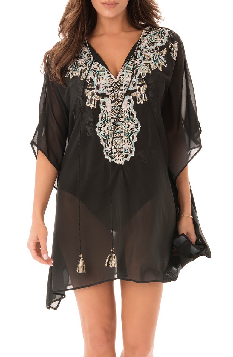 Miraclesuit<sup>®</sup> Cloisonne Caftan Cover-Up, Main, color, 