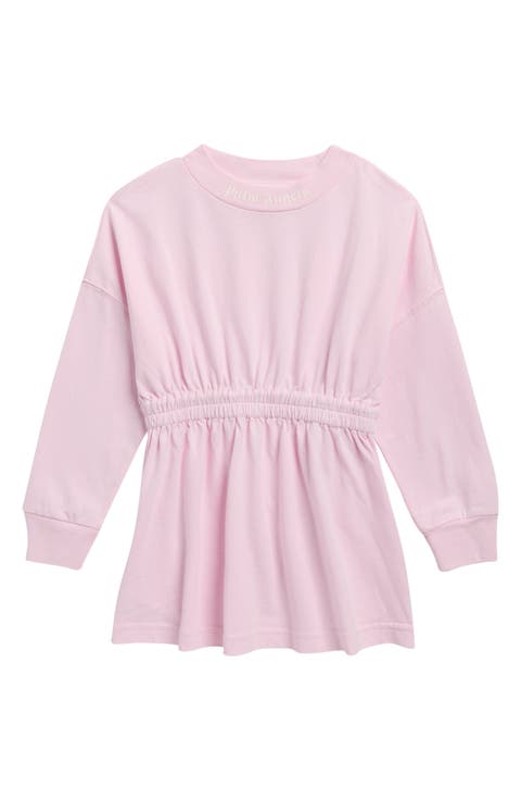 Kids' Overlogo Long Sleeve T-Shirt Dress