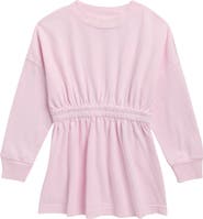 Palm Angels Kids' Overlogo Long Sleeve T-Shirt Dress