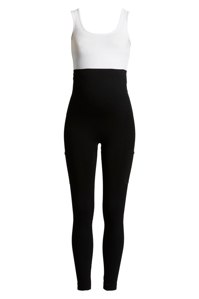 Cradle Your Bump Maternity Leggings, Alternate, color, BLACK