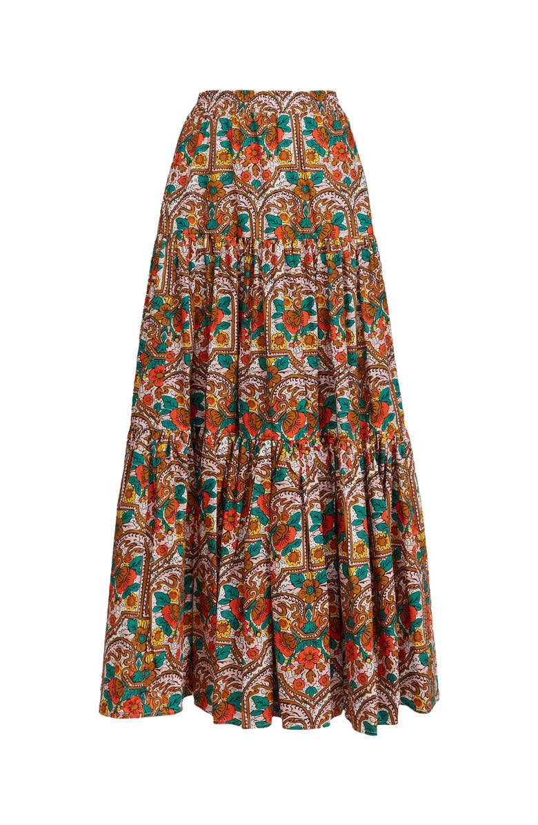 La DoubleJ Big Skirt Corte White Rust, Alternate, color, Corte White Rust