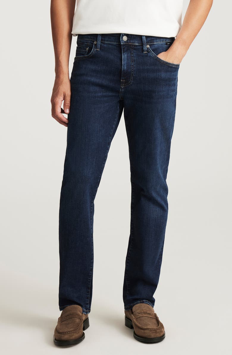 Mavi Jeans Matt Relaxed Straight Fit Jeans, Main, color, Dark Brushed Organic