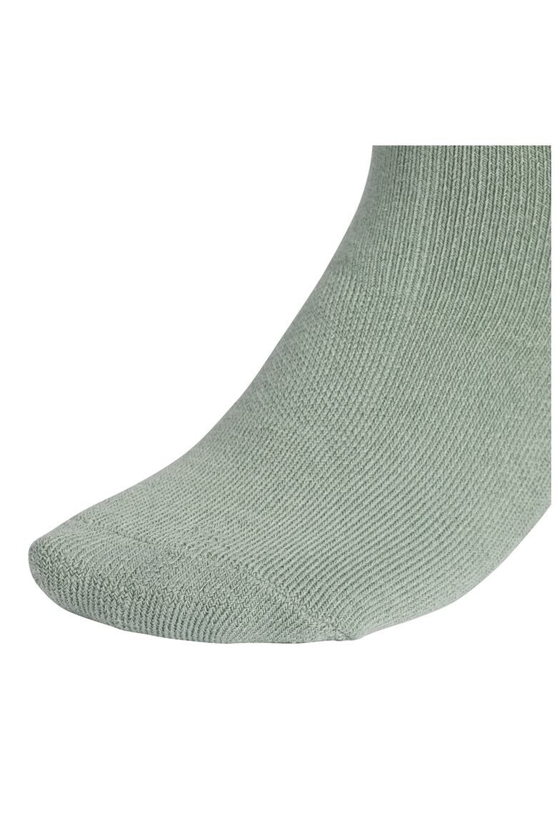 Kids' Trefoil Assorted 6-Pack Quarter Socks, Alternate, color, LIGHT GREEN