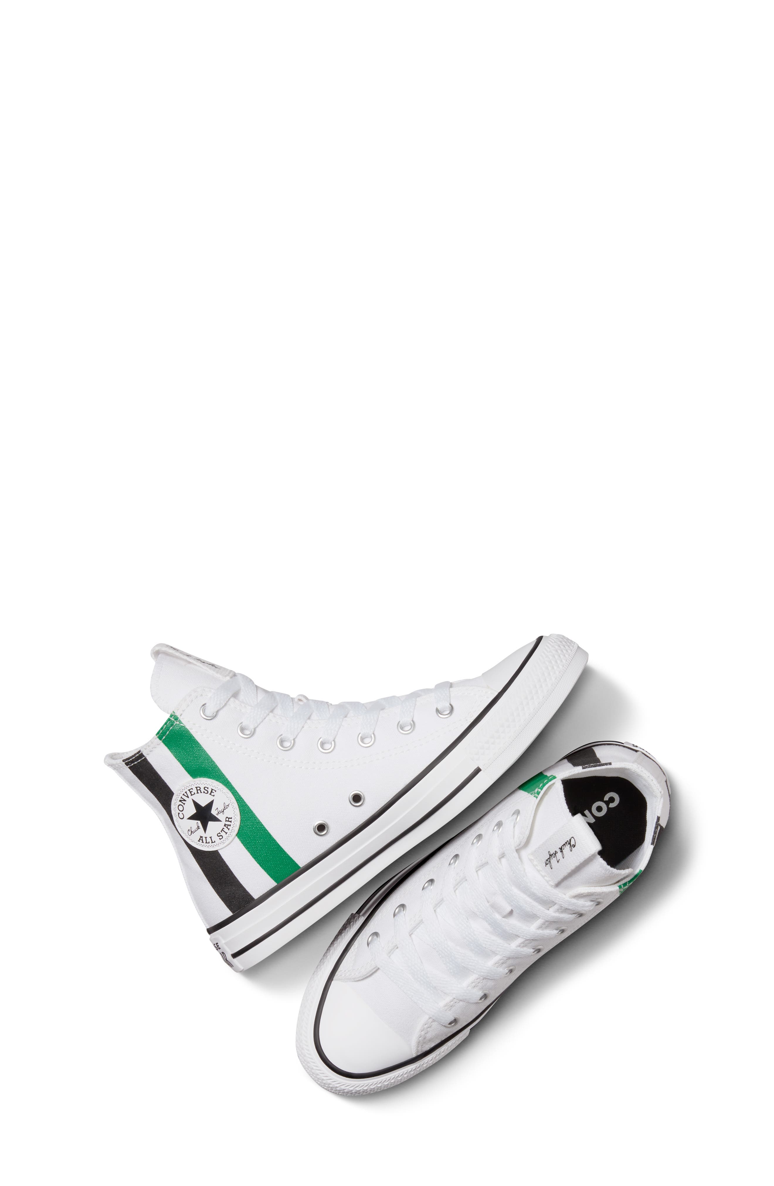 Converse Kids' Chuck Taylor<sup>®</sup> All Star<sup>®</sup> High Top Sneaker, Alternate, color, 