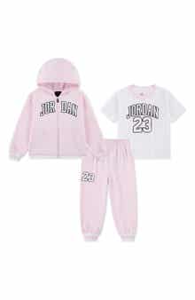 Jordan Kids' MJ Jersey T-Shirt, Hoodie & Joggers Set