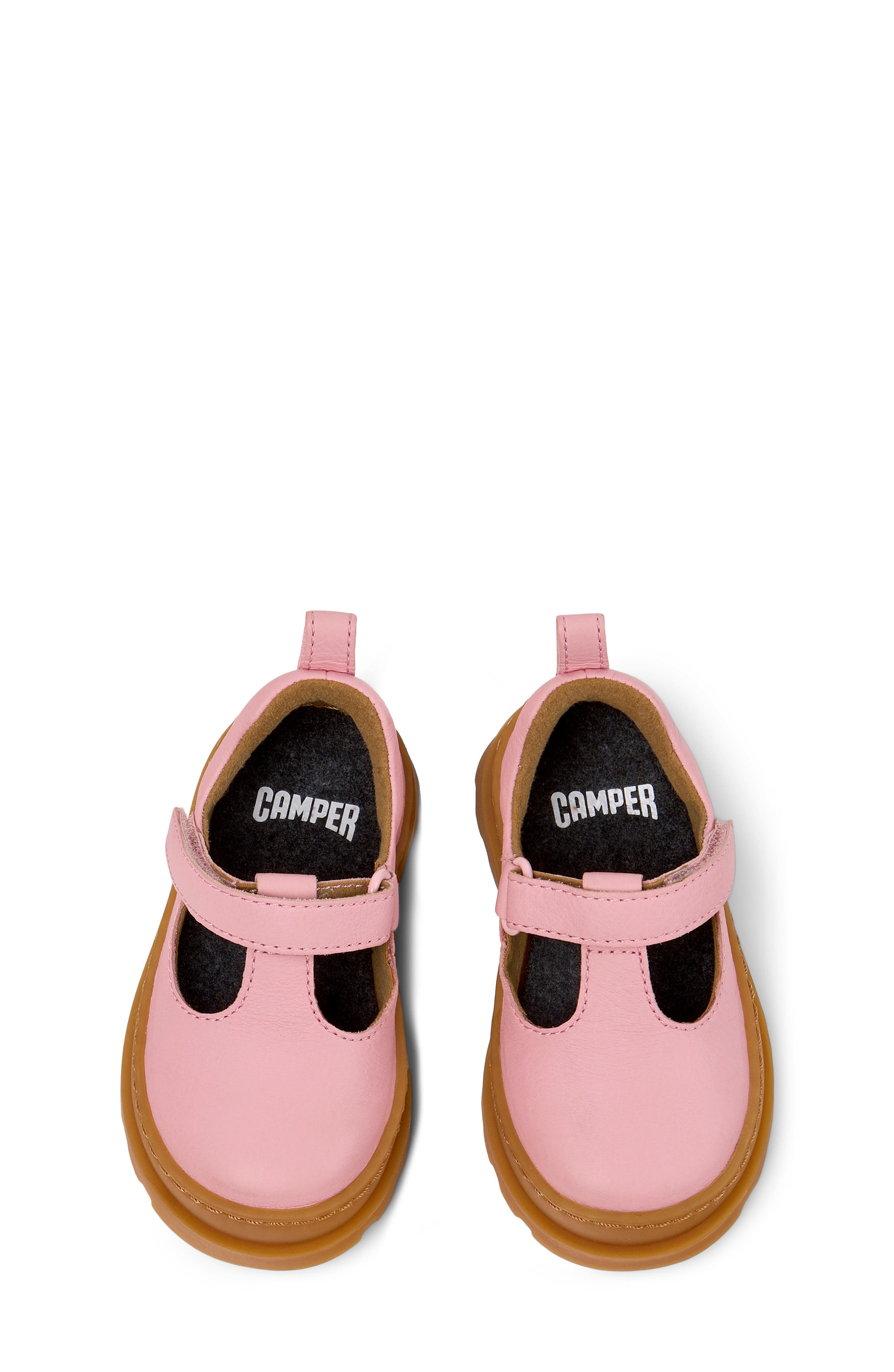 Kids' Brutus T-Strap Flat, Alternate, color, MEDIUM PIN
