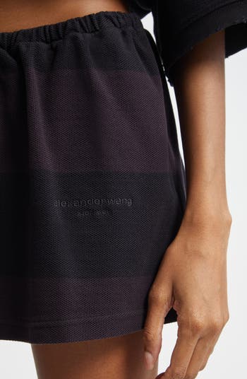Alexander Wang Deconstructed Polo Miniskort | Nordstrom
