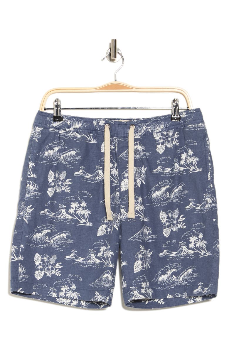 Tailor Vintage PureTec Cool Stretch Linen Blend Shorts, Alternate, color, 