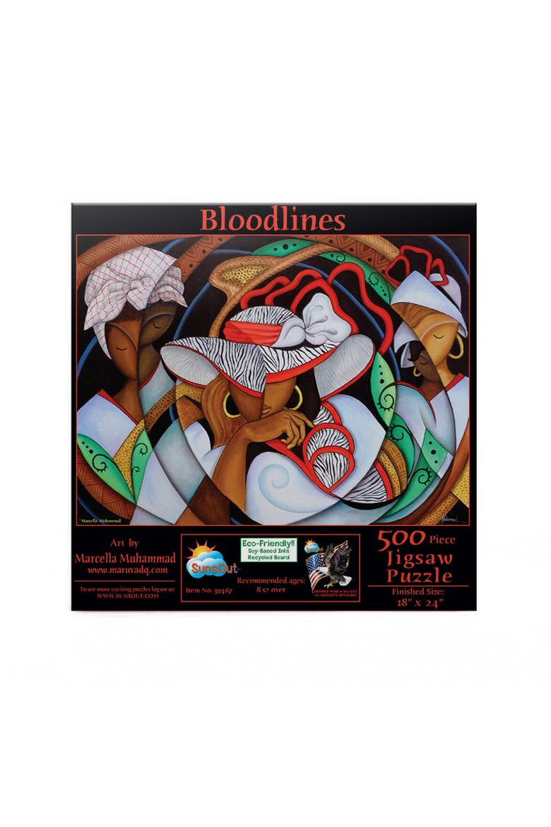 Bloodlines 500 piece Jigsaw Puzzle for Adults, Alternate, color, Multicolor
