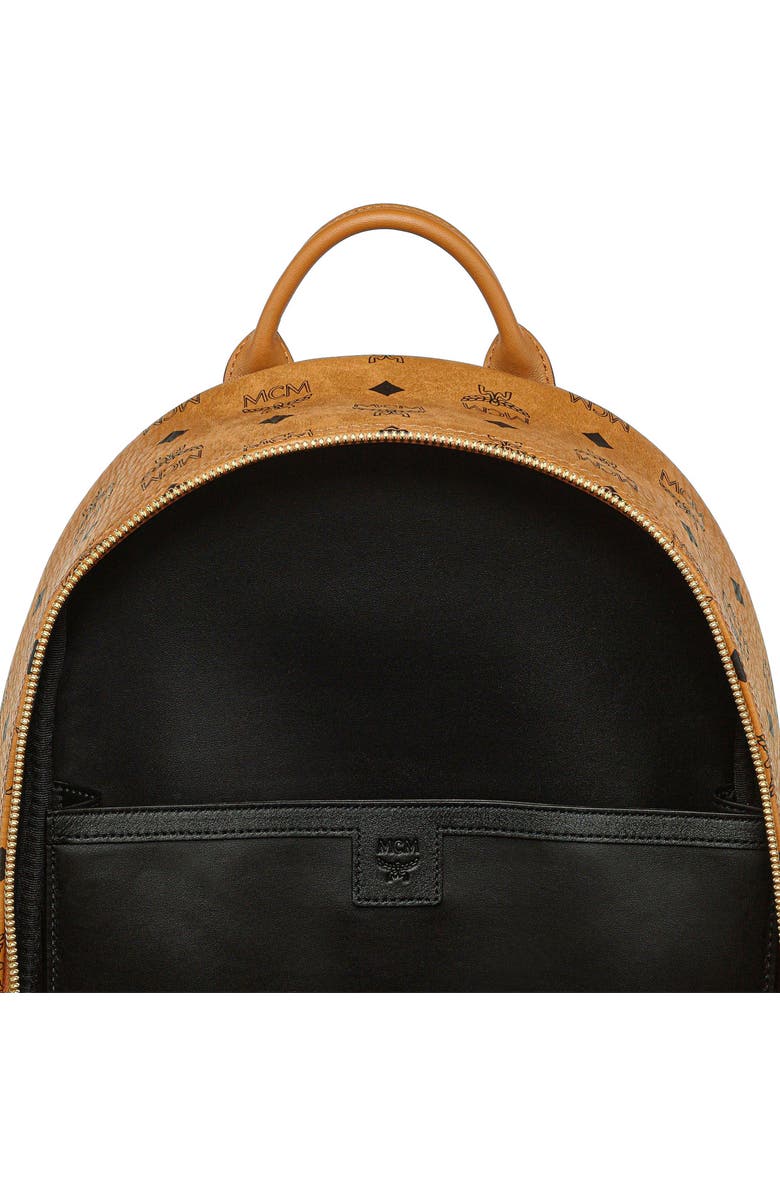 MCM Stark Side Studs Backpack in Bandana Visetos, Alternate, color,