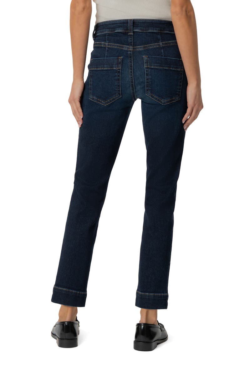 Reese High Rise Ankle Slim Straight Leg Jeans, Alternate, color, MENTOR W/EURO B
