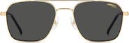 Carrera Eyewear 57mm Gradient Oversize Aviator Sunglasses
