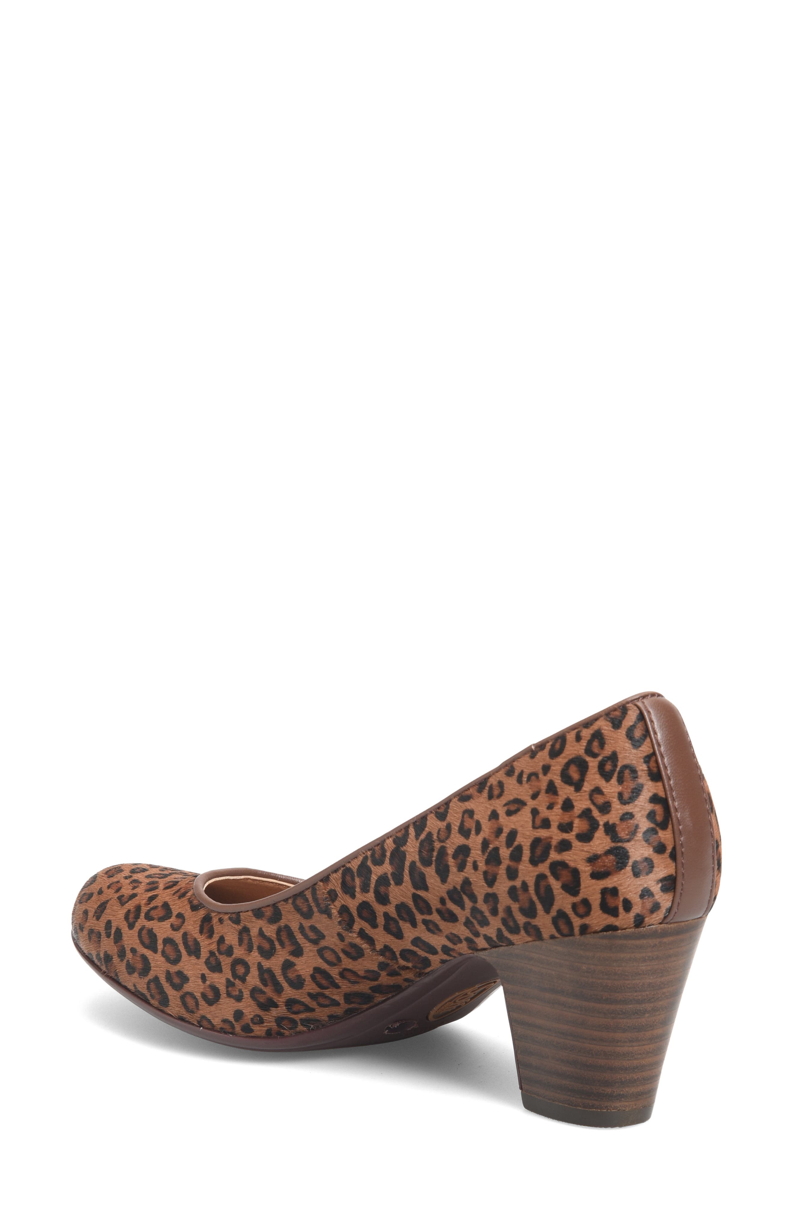 Myka Genuine Calf Hair Pump, Alternate, color, COGNAC CALF HAIR