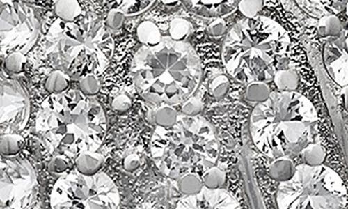 Fzn Sterling Silver Pavé Cubic Zirconia Angel Wings Pendant Necklace In White