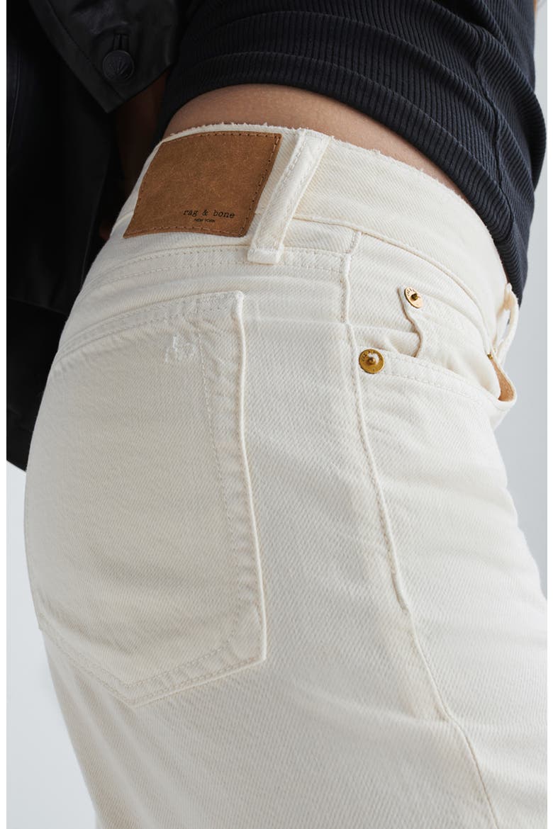 Dre Featherweight Baggy Low Rise Boyfriend Jeans, Alternate, color, ECRU