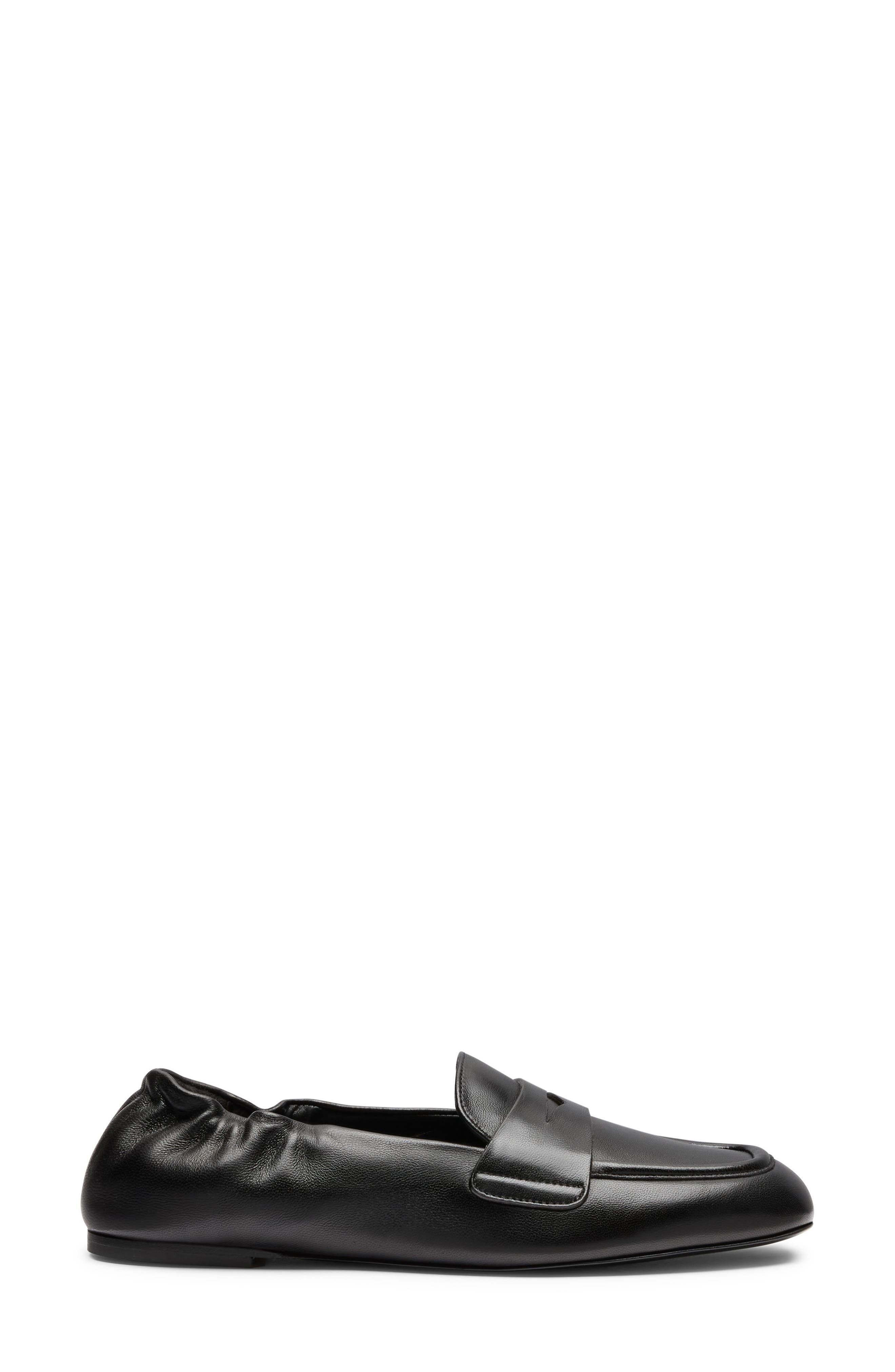 Bryant Leather Loafer, Alternate, color, BLACK
