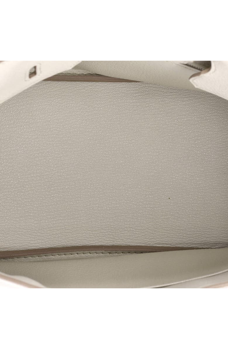 Pre-Owned Hermes Birkin Handbag Light Togo with Palladium Hardware 25, Alternate, color, Beton