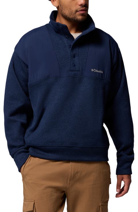 Sweater Weather Relaxed Fit Half Snap Pullover