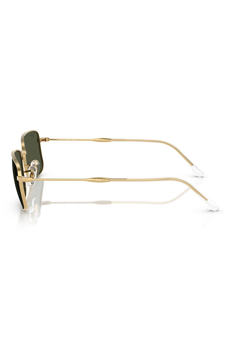 59mm Rectangle Sunglasses, Alternate, color, GOLD FLASH