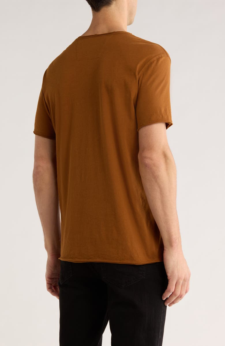 John Varvatos Music Saves Graphic T-Shirt, Alternate, color, Sienna Brown