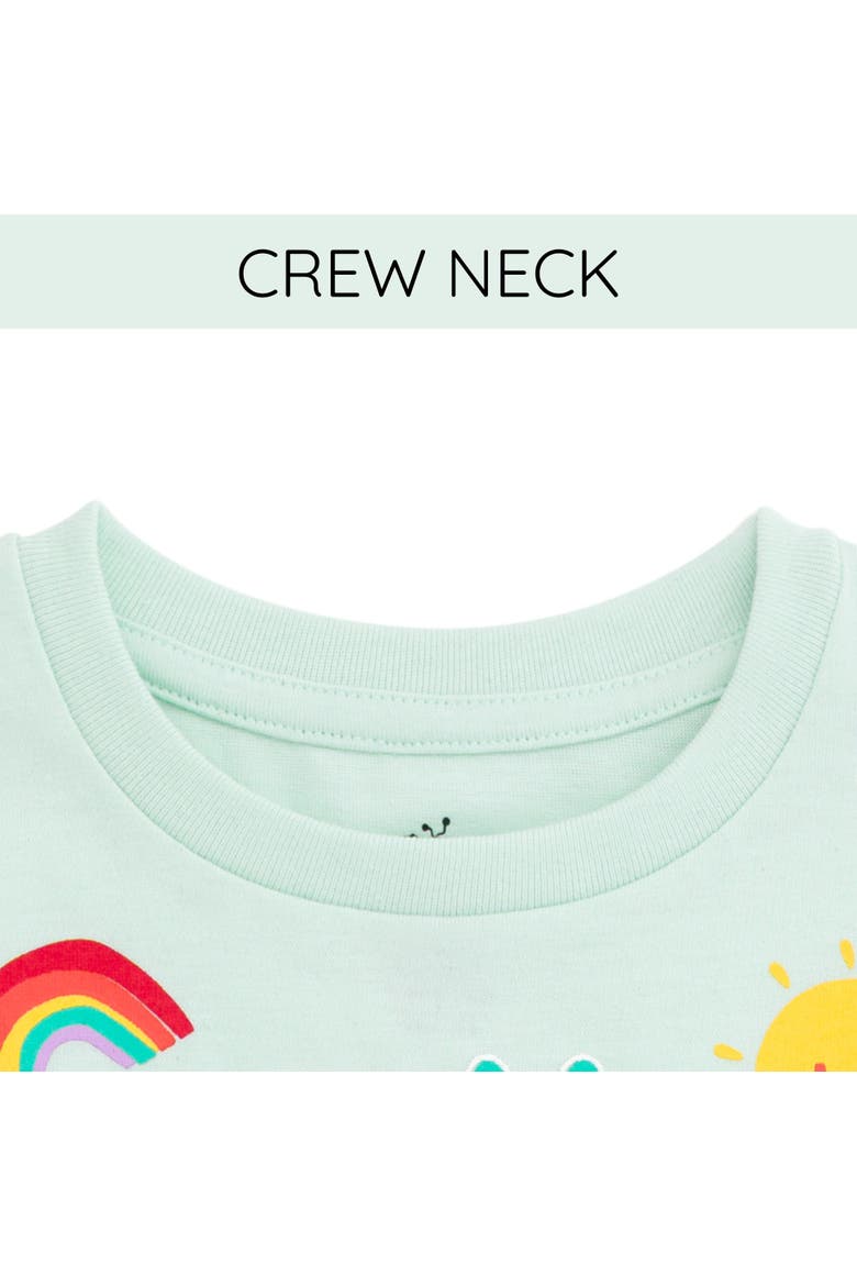 Short Sleeve T-Shirt, Alternate, color, Mint Green Watermelon