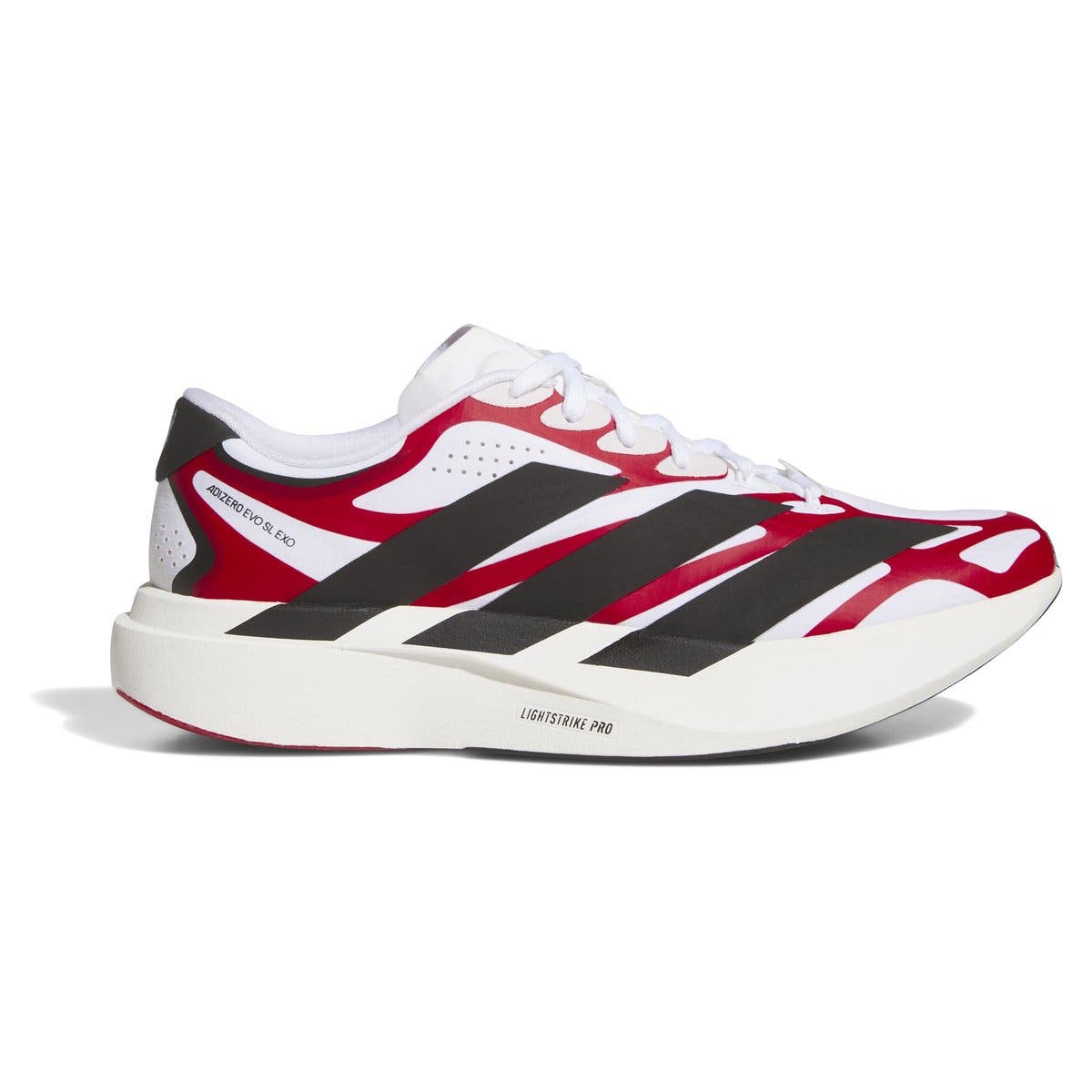 Unisex adidas  White NC State Wolfpack Adizero EVO SL EXO Sneakers, Alternate, color, White