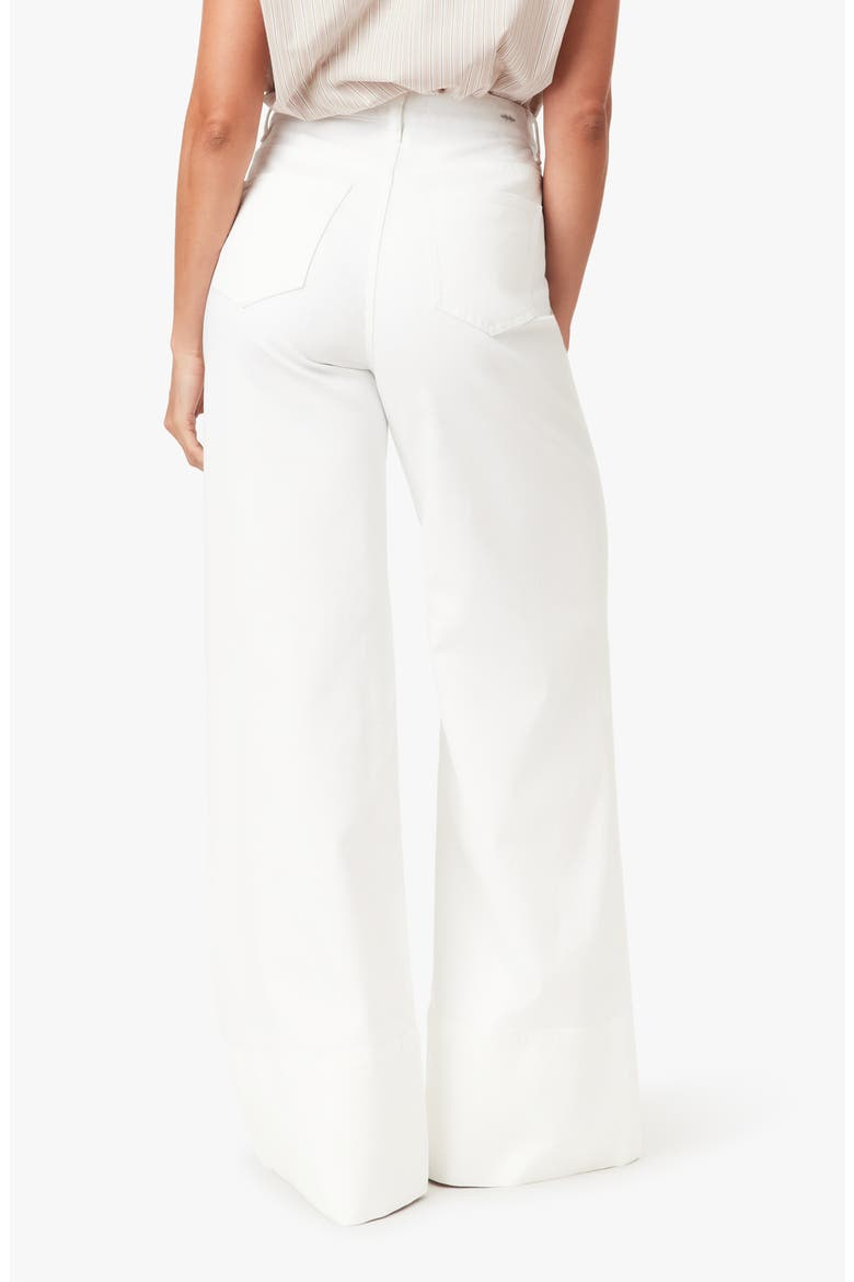 Emerson Relaxed Flare Stretch Jeans, Alternate, color, WHITE