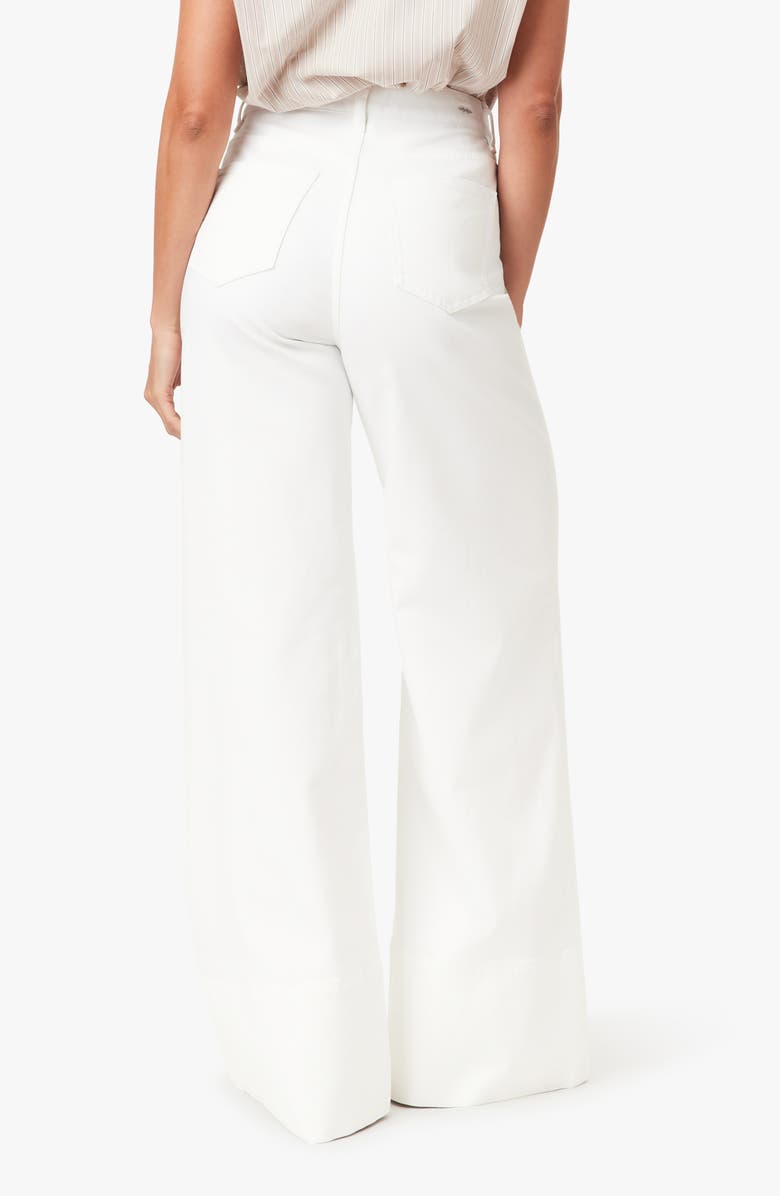 Habitual Emerson Relaxed Flare Stretch Jeans, Alternate, color, White