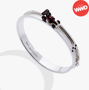 Alex and Ani Hot Wheels Moveable Racecar Hinge Bangle