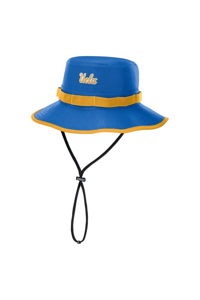 Men's Nike Blue UCLA Bruins 2025 Sideline Apex Boonie Bucket Hat, Main, color, Blue