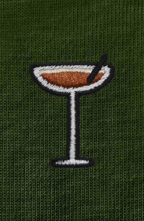 DALIX DALIX MENS ESPRESSO MARTINI MIDWEIGHT TEE 
