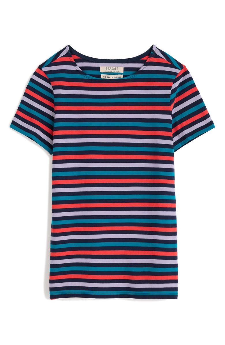 Seasalt Cornwall Sailor Organic Cotton T-Shirt, Alternate, color, 