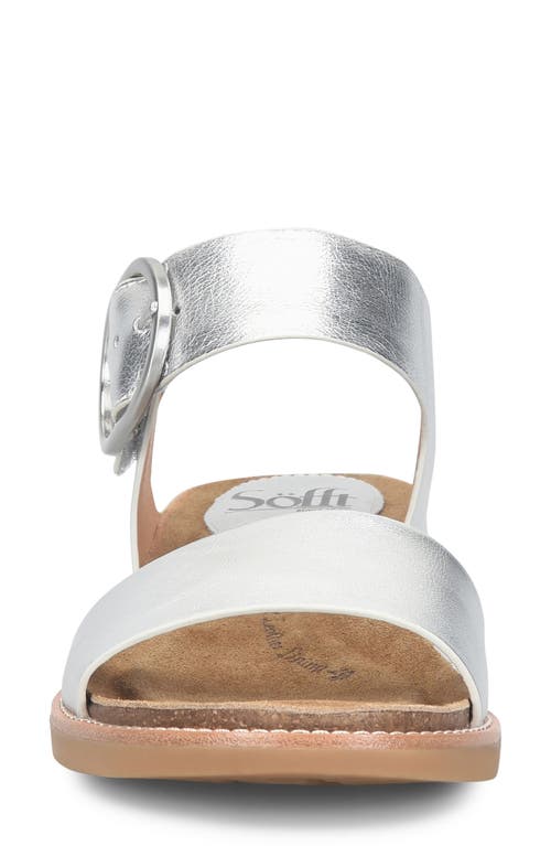 Söfft Bali Sandal In Silver