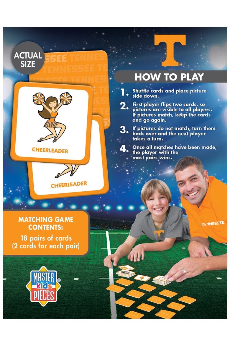 Tennessee Volunteers Matching Game, Alternate, color, Multicolor