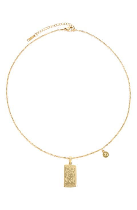 What's Your Sign Zodiac Pendant Necklace
