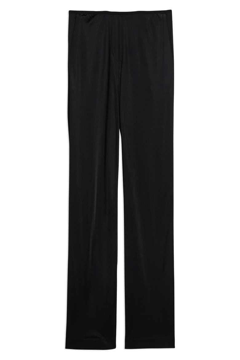 Fluid Liquid Jersey Pants, Alternate, color, BLK