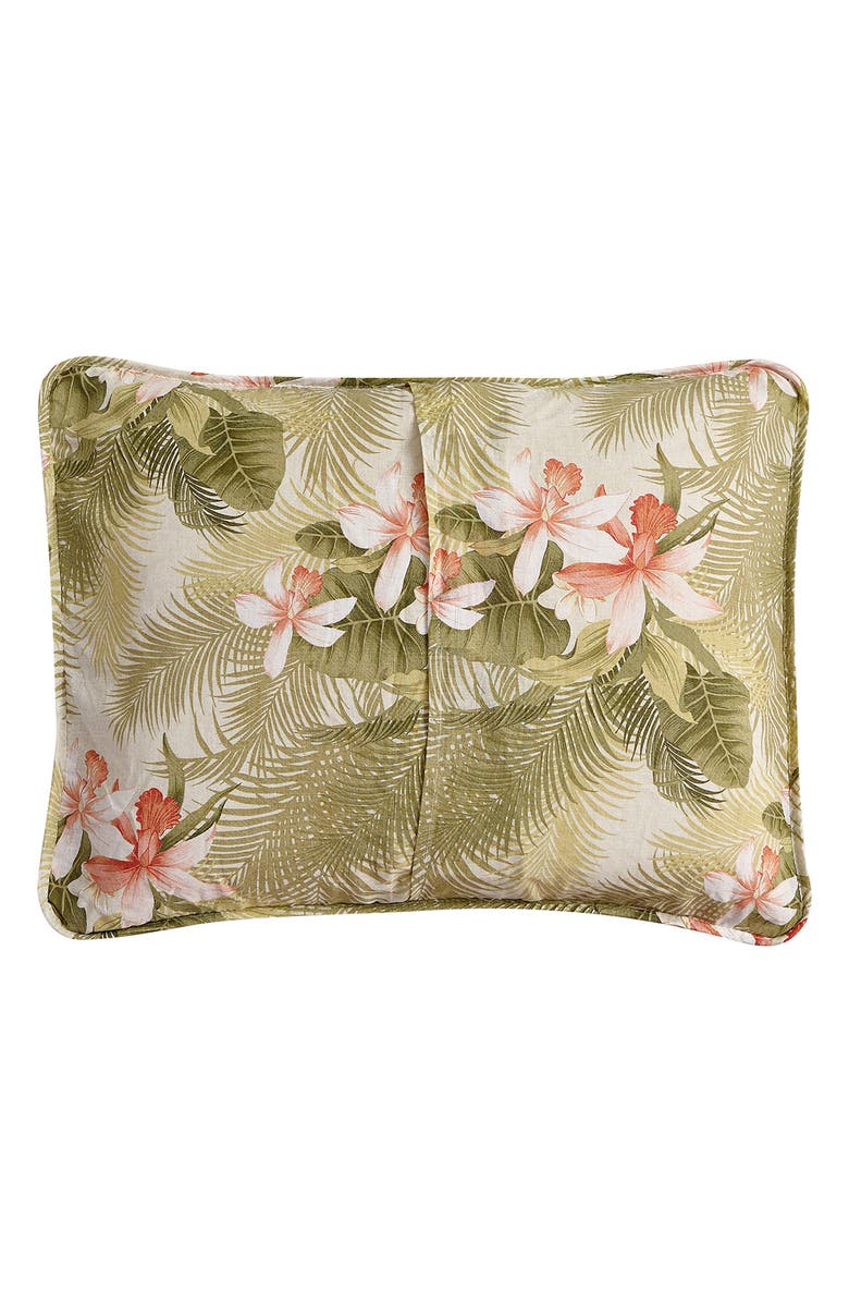 Tommy Bahama Tropical Orchid Cotton Quilt & Sham Set, Alternate, color, Green Multi