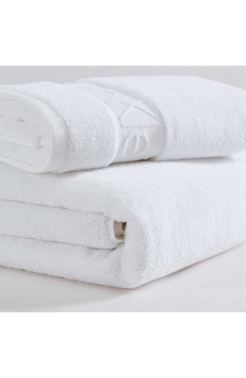 Calvin Klein Home Iconic 3-piece Towel Set In White