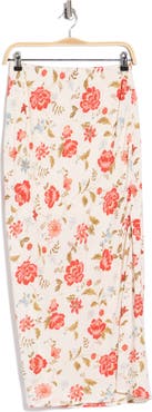 Blu Pepper Floral Midi Skirt