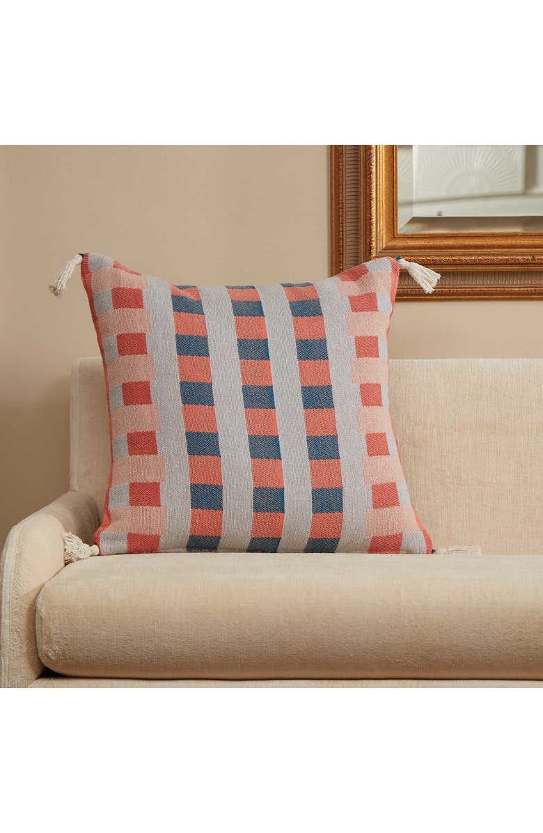 ROSELLI TRADING COMPANY Desert Sunset Throw Pillow, Alternate, color, Red Multi