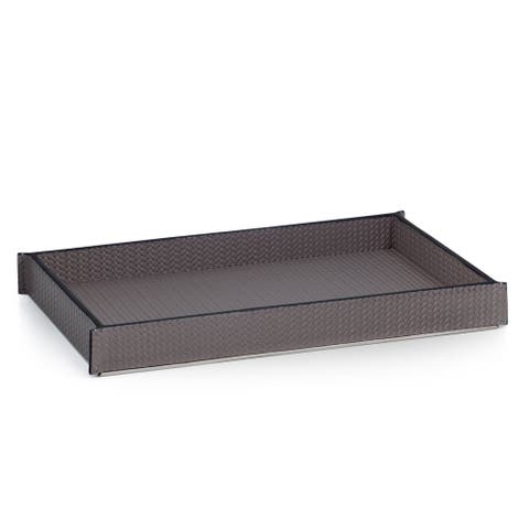 Piega Braid Gray Tray
