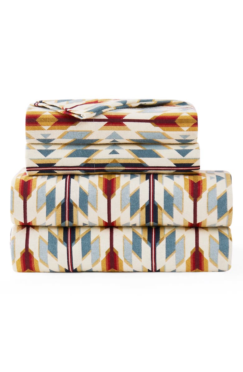 Pendleton Flannel Sheet Set, Main, color,