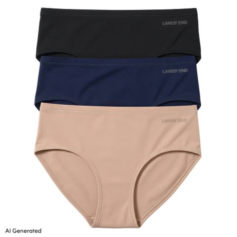 Brief True Solutions Light Weight Microfiber Basics 3 Pack Panties