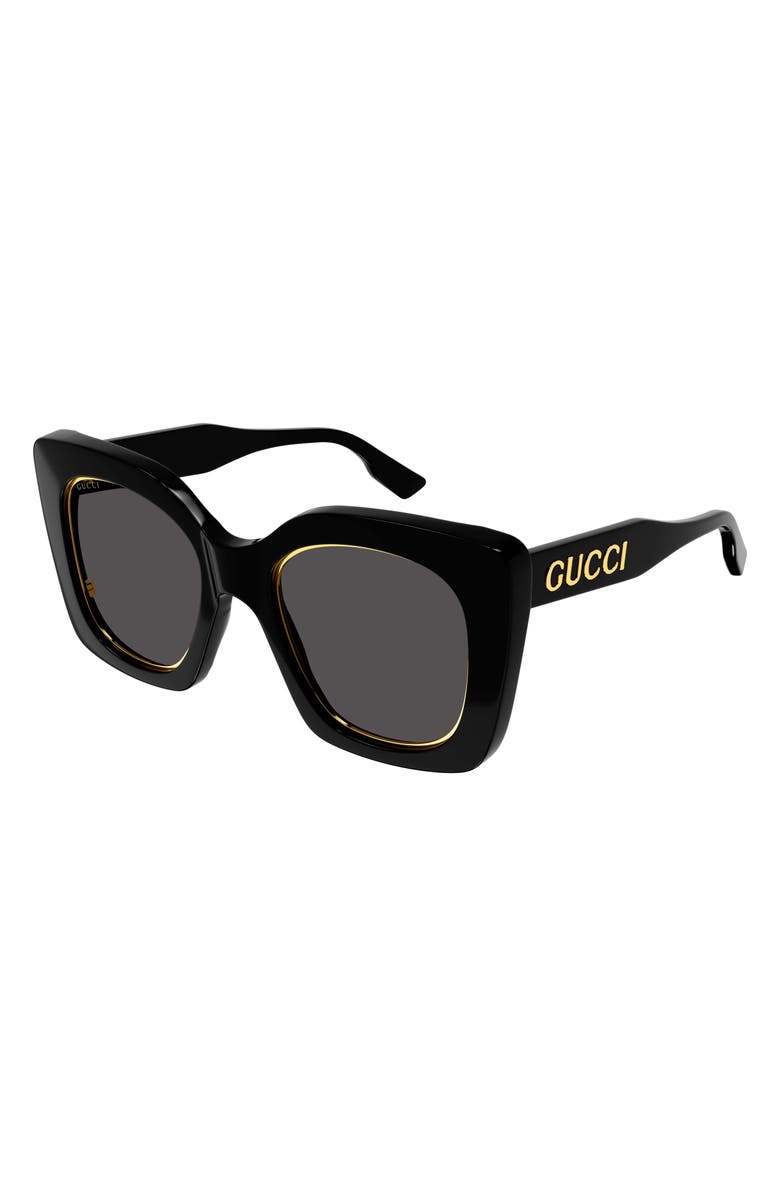 Gucci 51mm Square Sunglasses, Main, color,