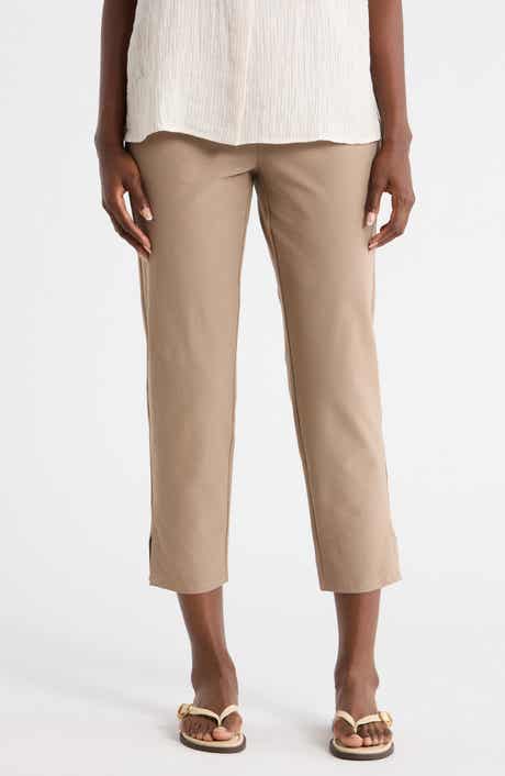 Eileen Fisher High Waist Slim Crop Pants