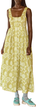Ace & Jig Ginger Button Front Ankle Length Dress
