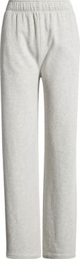 Zella Cloud Fleece Straight Leg Sweatpants