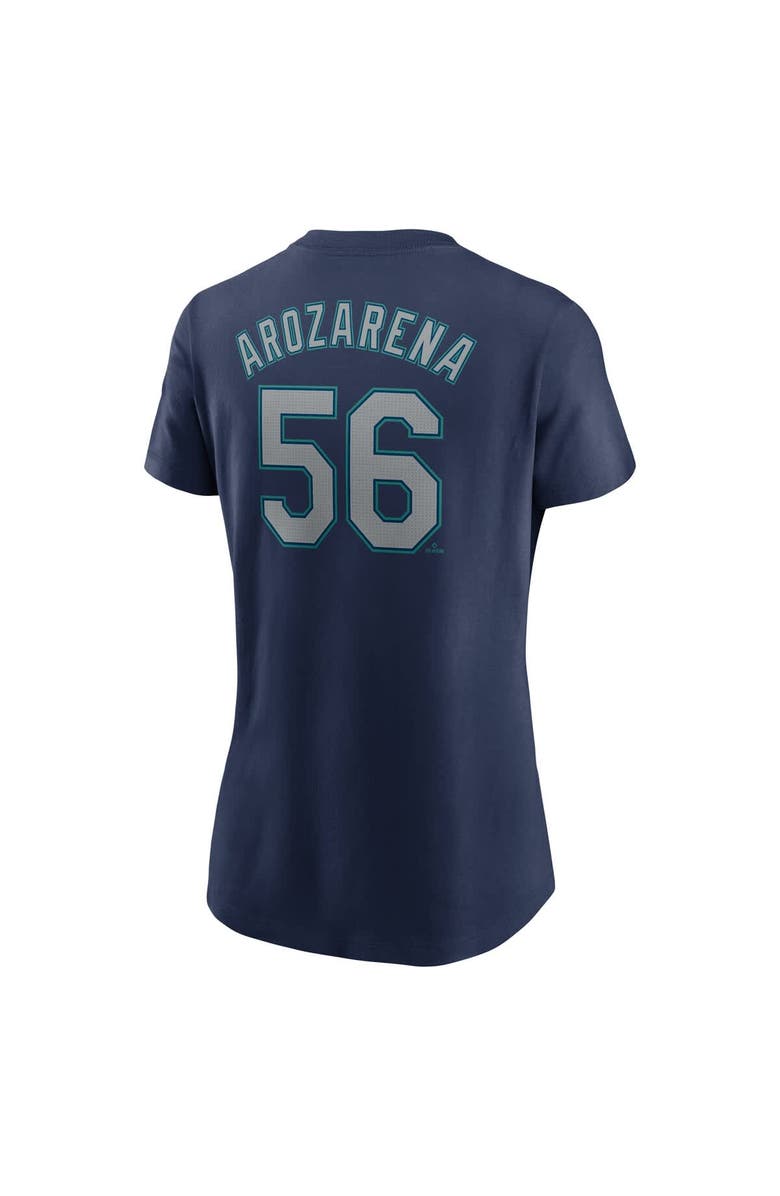 Nike Women's Nike Randy Arozarena Navy Seattle Mariners Fuse Name & Number T-Shirt, Alternate, color, Navy