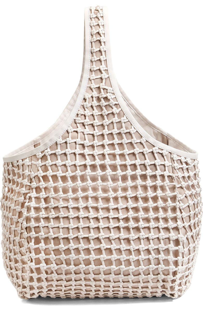 Clare V. Bando Woven Leather Tote, Main, color,