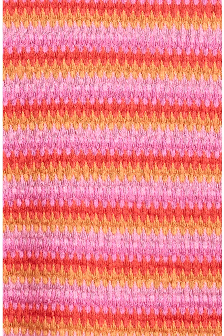 Kids' Tropical Dawn Bobbi Stripe Shirt, Alternate, color, TANGERINE